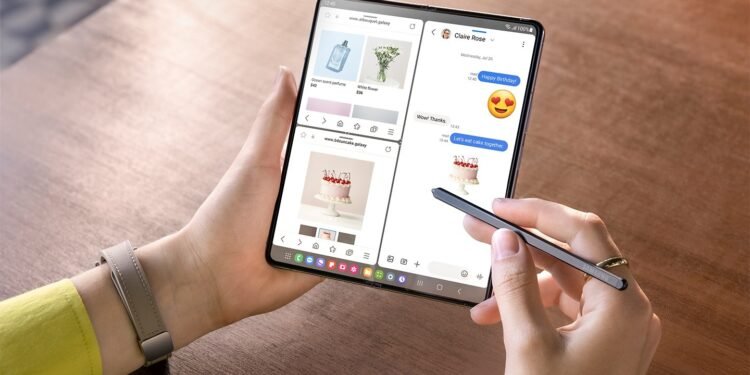 سامسونج تطلق الجيل الخامس من Galaxy ZFold5وZ Flip5