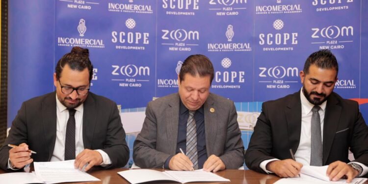 “Scope Developments”  تتعاقد مع Incomercial لإدارة وتشغيل وتأجير Zoom Plaza .. وتبدأ أعمال الجسات الأرضية للمشروع