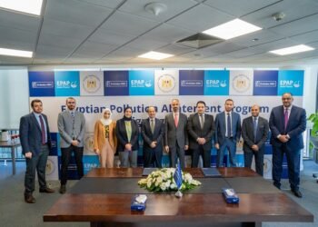  بنك الإمارات دبي الوطني – مصر يوقع اتفاقية برنامج التحكم في التلوث الصناعي