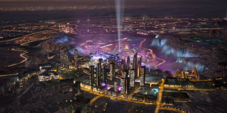 السعودية تطلق استاد محمد بن سلمان الرئيسي في مدينة القدية الترفيهية