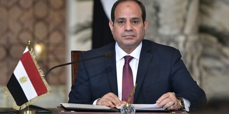السيسى يعلن وصول جزء من قيمة صفقة رأس الحكمة للبنك المركزى