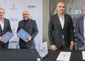 ركاز للتطوير تتعاقد مع  Atom وAROMA لاستكمال مشروع Lazuli بتكلفة 400 مليون جنيه