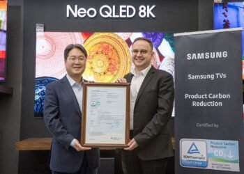 سامسونج تحصل على شهادة الحدّ من الكربون من TÜV Rheinland لطرازاتها