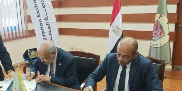 البورصة المصرية توقع بروتوكول تعاون مع جامعة “فاروس” بالإسكندرية
