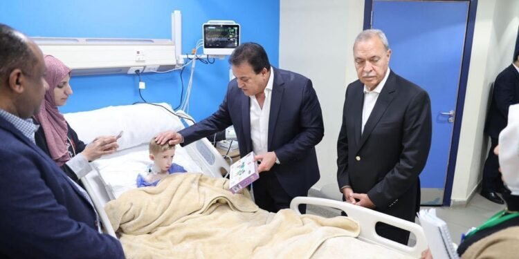 إفتتاح وحدة رعاية للأطفال بمستفي القناطر بدعم من شركة نستله ومؤسسة تروس مصر