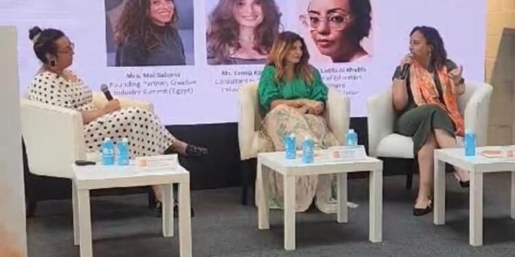 مؤسس قمة صوت مصر تشارك في المنتدى البرتقالي للصناعات الإبداعية بالبحرين