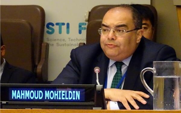 محمود محي الدين: 6 تريليون دولار فجوة تمويلية عالمية منها 2.4 للاستدامة