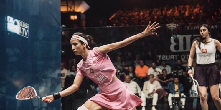 اللاعبة نوران جوهر تتوج ببطولة CIB العالم للإسكواش