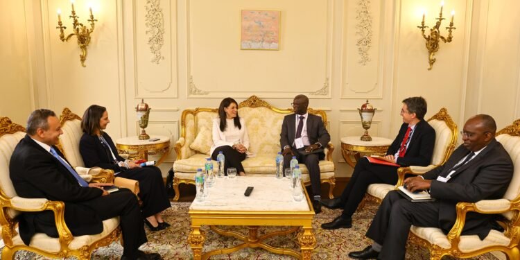 وزيرة التعاون الدولي تبحث تطورات “مشروع التحول الزراعي الموائم للمناخ”