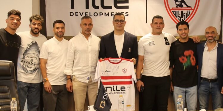 “نايل للتطوير” تحتفل بنادى الزمالك بطل الكونفيدرالية