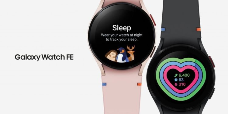 سامسونج تطلق ساعة Galaxy Watch FE الجديدة