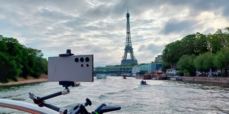 سامسونج تتسعرض هاتف “Galaxy S24 Ultra” خلال الألعاب الأولمبية باريس 2024