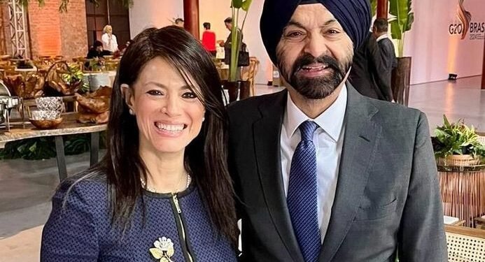 المشاط: التنمية البشرية بمحاورها وتوطين الصناعة أولويات الشراكة مع البنك الدولي