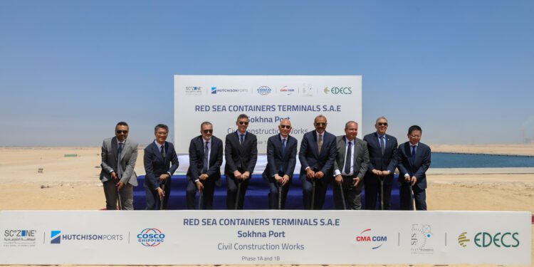 إيديكس تفوز بعقد تنفيذ مشروع إنشاء محطة حاويات جديدة بميناء العين السخنة