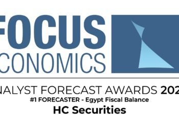 “اتش سي” تحصل على جائزة أفضل توقع لأحد المؤشرات الاقتصادية لمصر من Focus Economics