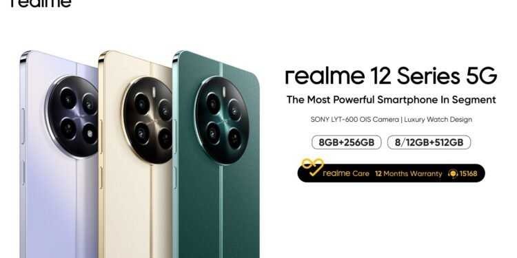 ريملى تطلق realme 12 5G و realme12+ 5G المأخوذة من فيلم مافري