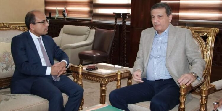 وزير الزراعة يلتقى قنصل مصر العام الجديد بمدينة بورسودان لبحث التعاون المشترك