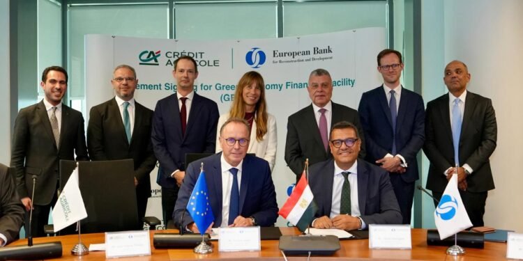 “الأوروبي لإعادة الإعمار” يمنح بنك كريدي أجريكول مصر قرض بقيمة 20 مليون دولار أمريكي