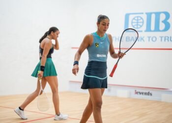 نتائج مباريات الأدوار من بطولة CIB المصرية المفتوحة للاسكواش 2024