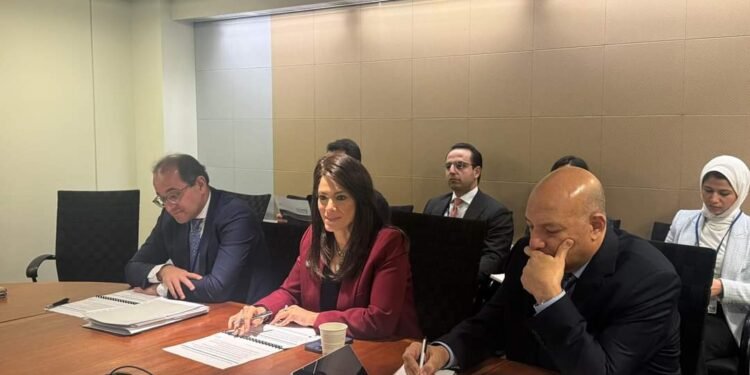 وزيرة التخطيط تعقد لقاءات مكثفة مع مسئولي المؤسسات الدولية والحكومات