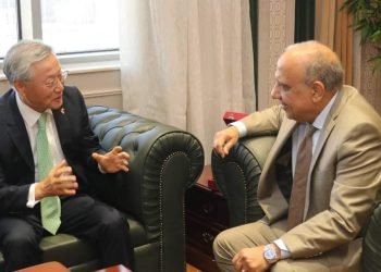 وزير الكهرباء يبحث مع سفير كوريا الجنوبية مجالات الطاقة المتجددة وتطوير الكوادر البشرية