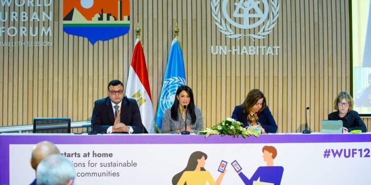 وزيرة التخطيط تشارك في إطلاق استراتيجية العمران الأخضر