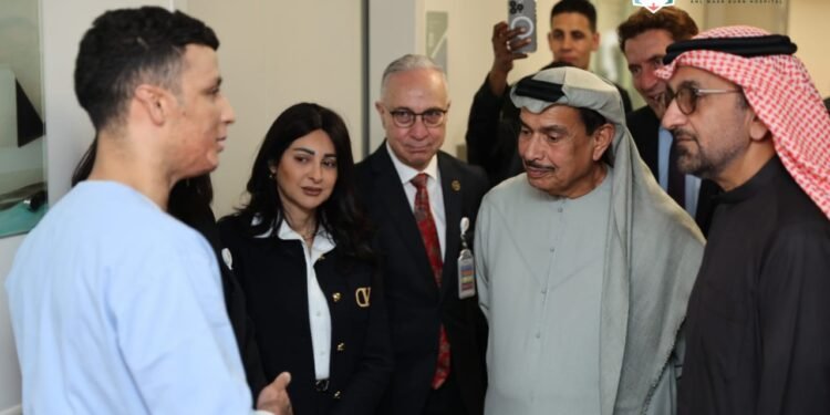 “اللجنة العليا لسباق زايد الخيري” تزور مستشفى “حروق أهل مصر”