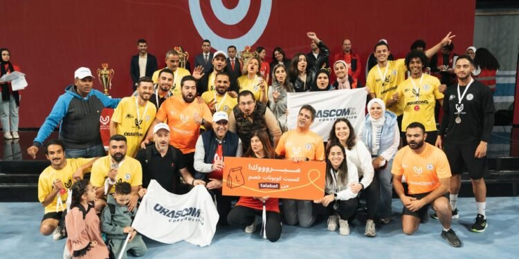 طلبات مصر تشارك في أول بطولة رياضية تحت اسم Unity Cup لدعم ذوي الهمم من مختلف الشركات