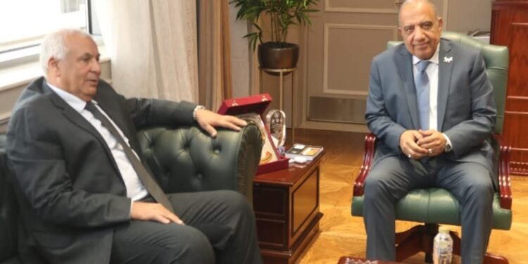 وزير الكهرباء يبحث مع محافظ الوادي الجديد التوسع في مشروعات الطاقة الشمسية