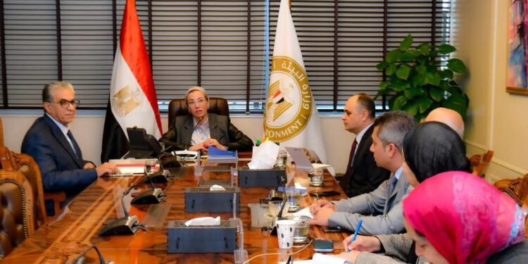 وزيرة البيئة تستقبل الدكتور خالد فهمى المدير التنفيذى الجديد لمركز “سيدراي”