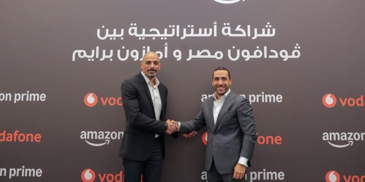 ڤودافون مصر تعلن تعاونها مع أمازون لتوفير مزايا أمازون برايم لعملاء ڤودافون RED