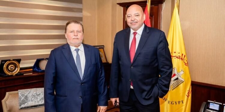 محافظ البنك المركزي المصري يلتقي رئيس التحالف الدولي للشمول المالي