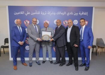  ثروة للتأمين توقع اتفاقية لتغطية حوادث الملاعب لنادي الزمالك