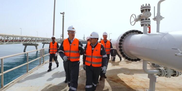 وزير البترول يتفقد استعدادات البنية التحتية بالسخنة لتأمين إمدادات الغاز خلال الصيف