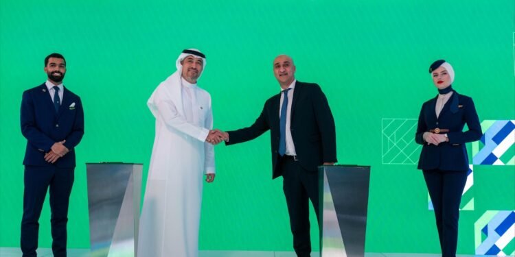 اختيار مصرف أبو ظبي الإسلامي– مصر لإطلاق أول بطاقة ائتمان دولية لبرنامج الفرسان للخطوط السعودية