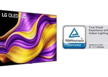 أجهزة تلفزيون “OLED” 65  بوصة من إل جي لعام 2025 تحصل على شهادة “تجربة بصرية حقيقية تحت الإضاءة الداخلية”