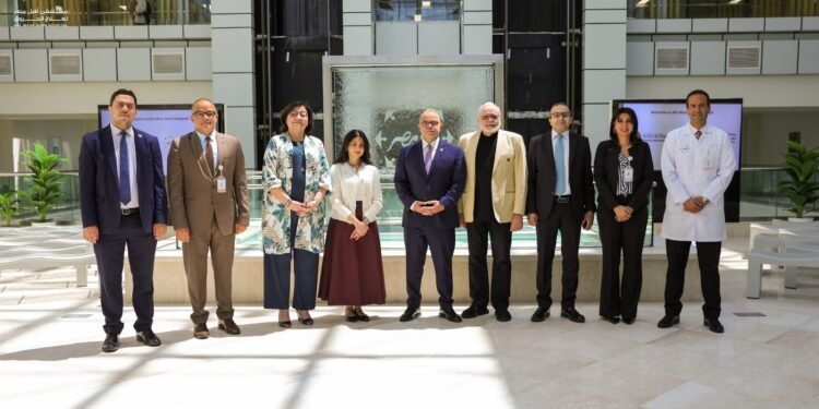 زيارة تفقدية من الرقابة المالية لمستشفى أهل مصر لعلاج الحروق للاطلاع على نموذج الرائد في علاج الحروق