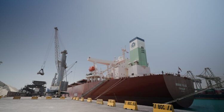 دي بي ورلد – مصر ترسّخ ريادتها الإقليمية باستقبال “سفينة تغويز عملاقة”