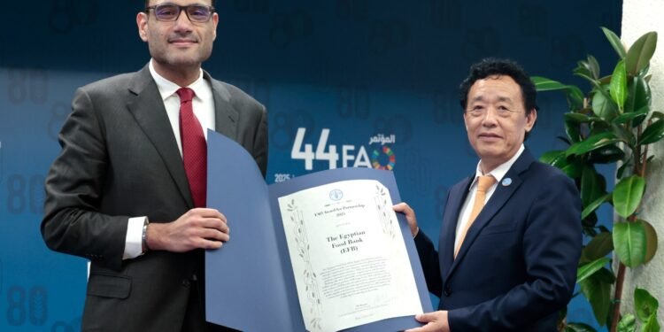 بنك الطعام المصري أول مؤسسة مصرية تفوز بجائزة منظمة الأغذية والزراعة للأمم المتحدة الفاو