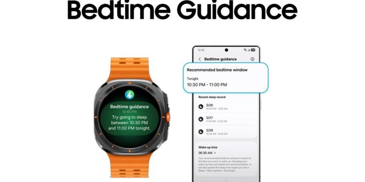 ميزات جديدة في One UI 8 Watch تساعد المستخدمين على بناء عادات أكثر صحية