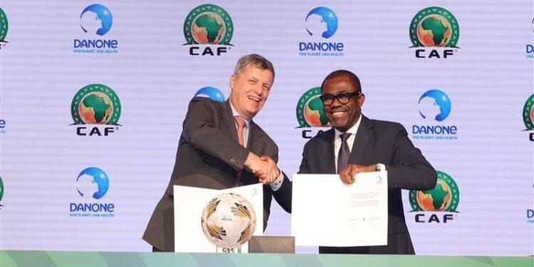 دانون تصبح شريكًا رسميًا للاتحاد الإفريقي لكرة القدم CAF تأكيدًا لالتزامها بتوفير الصحة من خلال الغذاء والرياضة