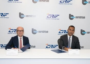 بنك قناة السويس يتعاون مع «CRIF مصر» لتقديم منصة Synesgy التي تتيح لعملاء البنك تقييم أداء الاستدامة