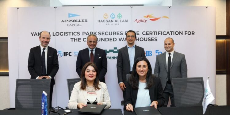 مجمع ينمو اللوجيستي الممول من CIB يحصل على شهادة “EDGE Advanced” للمباني الخضراء