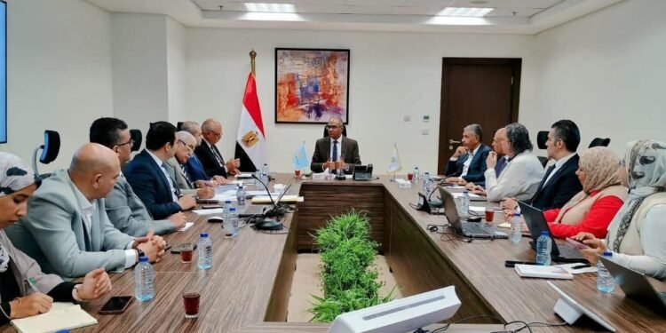 نائب وزير الإسكان يترأس اجتماع اللجنة التوجيهية لمشروع إدارة الحمأة بالتعاون مع بنك الاستثمار الأوروبي