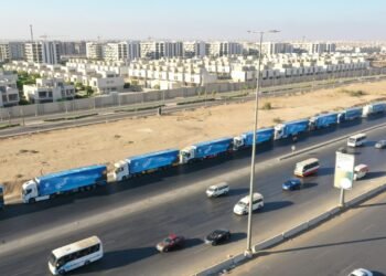 مؤسسة الجود عضو التحالف الوطني للعمل الأهلي تطلق القافلة الاغاثية الـ 11 لغزة بـ 26 الف كرتونة مواد غذائية