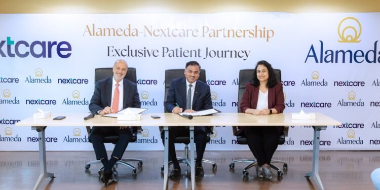 ألاميدا للرعاية الصحية توقّع مذكرة تعاون مع نكست كير | أليانز بارتنرز لتوسيع خدمات الرعاية الطبية في مصر