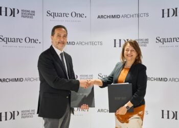 التعمير والإسكان العقارية توقع اتفاقية تعاون مع Archimid Architects للإشراف على تنفيذ مشروع Square One Exclusive Residences