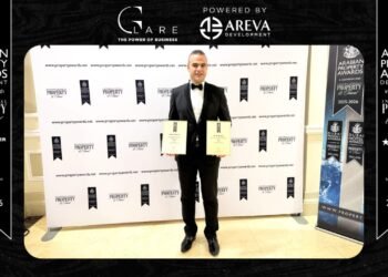 AREVA للتطوير العقاري تحصد 3 جوائز عالمية من International Property Awards عن مشروع GLARE