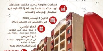 “تعاونيات البناء والإسكان” تطرح 253 وحدة سكنية فاخرة في مواقع استراتيجية بـ7 مدن جديدة