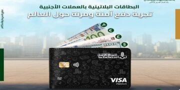 بنك فيصل الإسلامي يطلق مزايا البطاقة البلاتينية بالعملات الأجنبية لحامليها